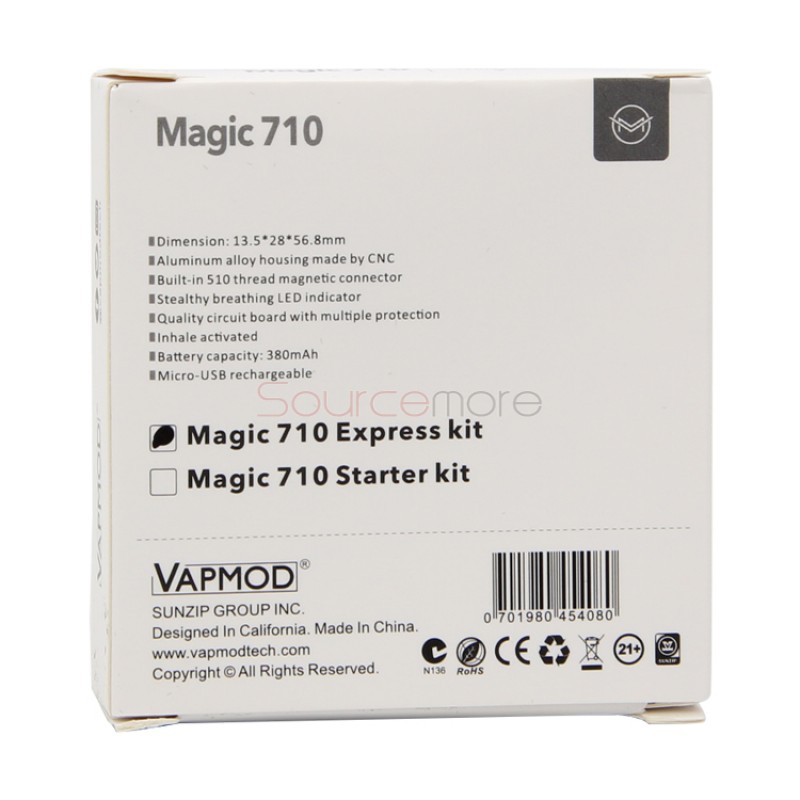 Vapmod Magic 710 Battery - Rose Gold