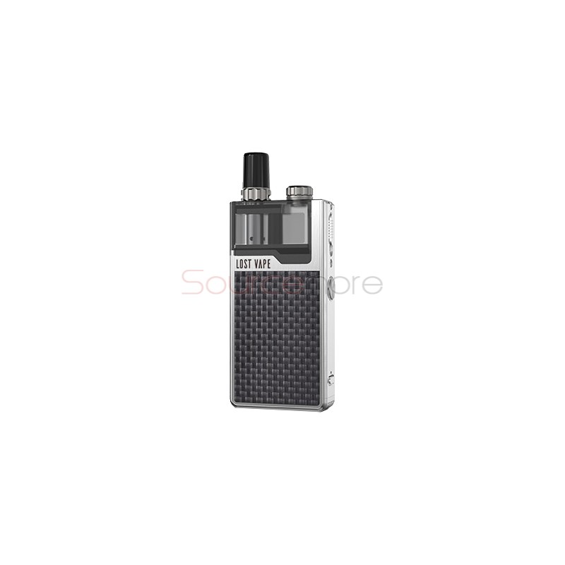 Lost Vape Orion Plus DNA Pod Kit Silver Carbon Fiber Series