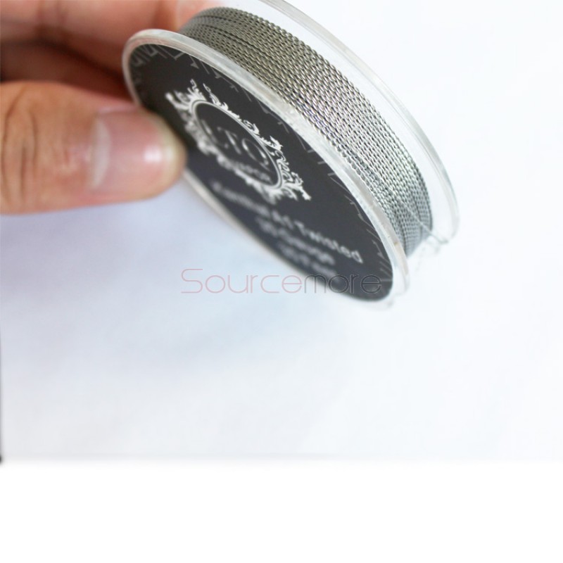 Kanthal A1 Twisted Wire for Rebuildable Atomizers Double Twisted 30GA Fast Heating Coil 10m
