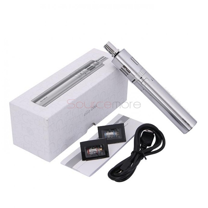 Joyetech eGo ONE VT Starter Kit 2300mah/4.0ml 3 Temperature Levels VT/VW Kit -Silver