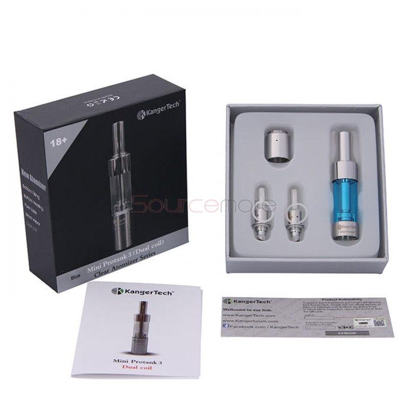 Kanger Mini Protank 3 Atomizer 1.5ml -Blue