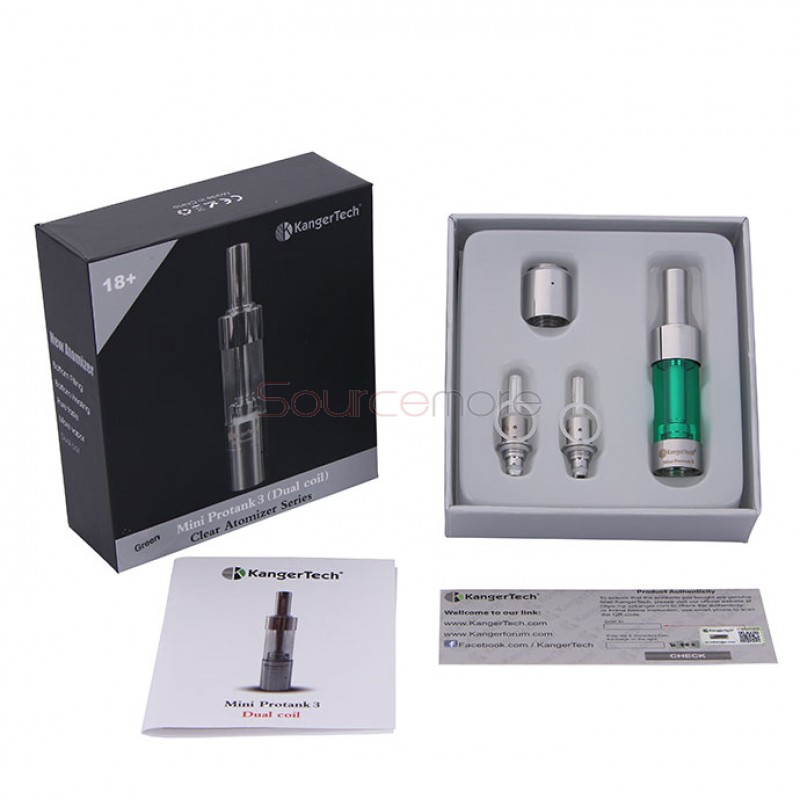 Kanger Mini Protank 3 Atomizer 1.5ml-Green