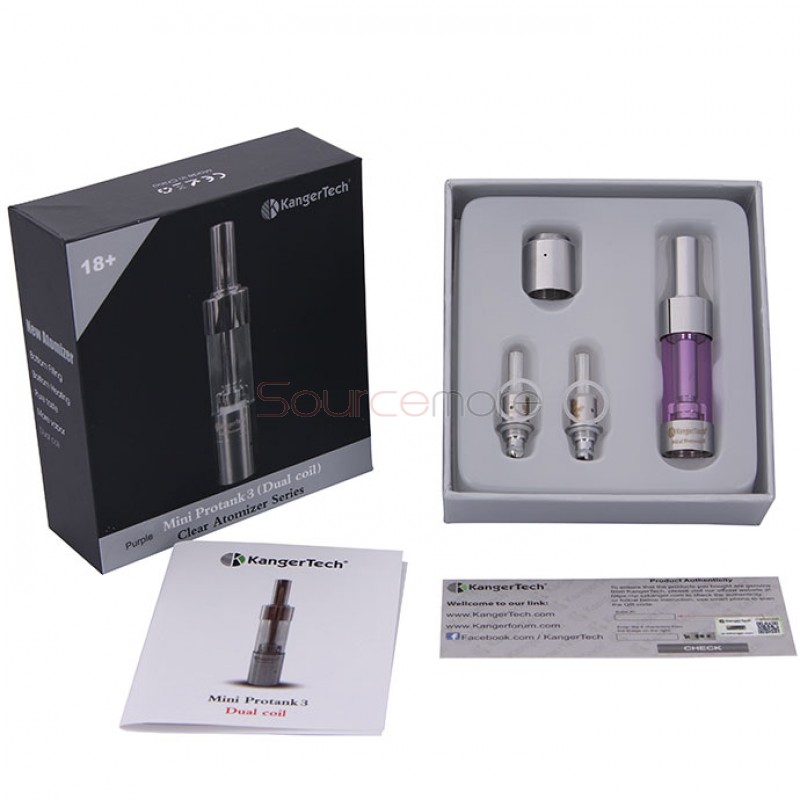 Kanger Mini Protank 3 Atomizer 1.5ml-Purple 