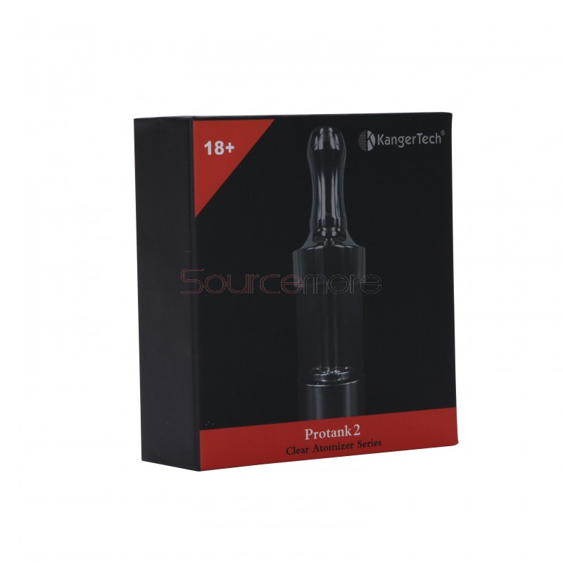 Kanger Protank 2 Clearomizer Kit 2.5ml with Replaceable Coils-Red