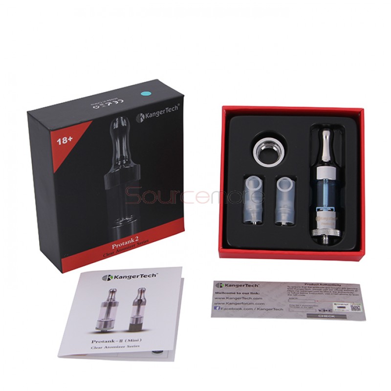 Kanger Protank 2 Clearomizer Kit 2.5ml with Replaceable Coils-Blue
