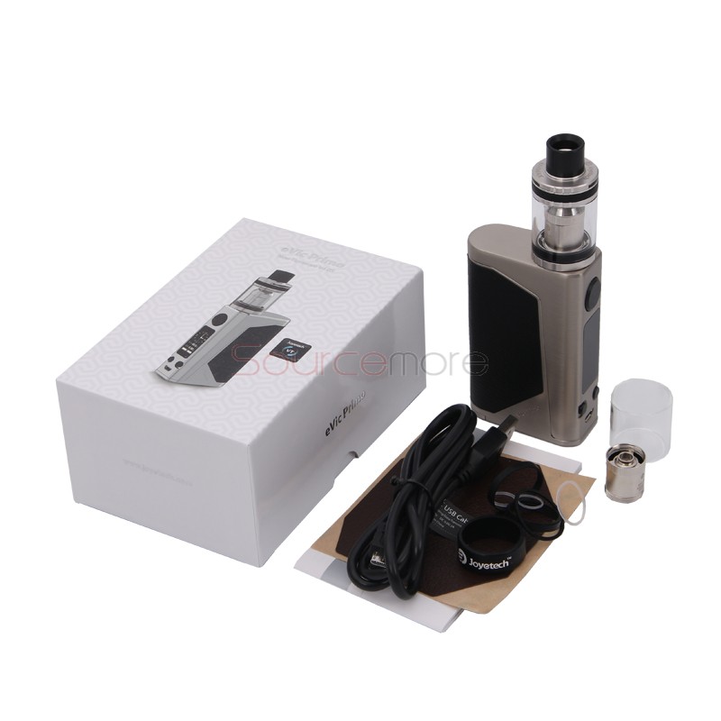 Joyetech eVic Primo Starter Kit with 200W eVic Primo Mod and 5ml UNIMAX 25 Atomizer- Silver