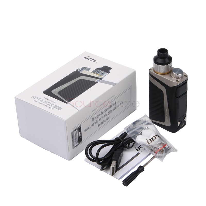 IJOY RDTA Box Mini All-in-One Starter Kit - Silver
