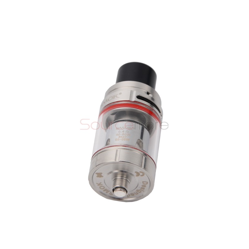 Smok TFV8 X-Baby Tank with Top Airflow Top Filling Design and 4.0ml Capacity- Silver