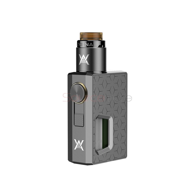 Geek Vape Athena Squonk Kit with Athena Mechanical Squonk Mod and Squonk RDA-Gun metal