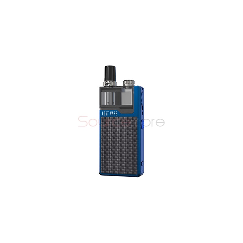Lost Vape Orion Plus DNA Pod Kit Blue Carbon Fiber Series