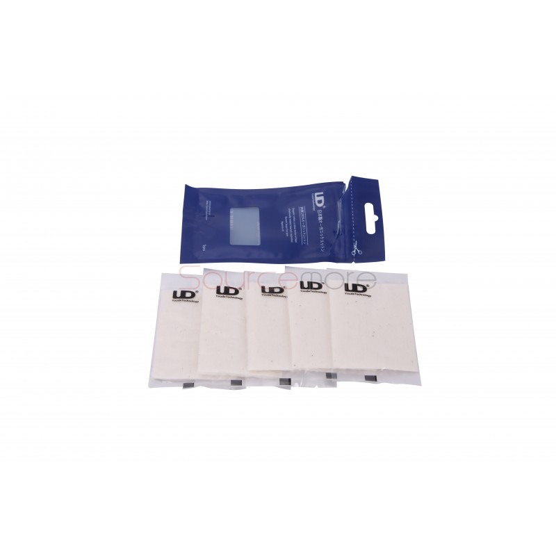 Youde UD MUJI Organic Cotton for Easy Wicking 5pcs/Pack
