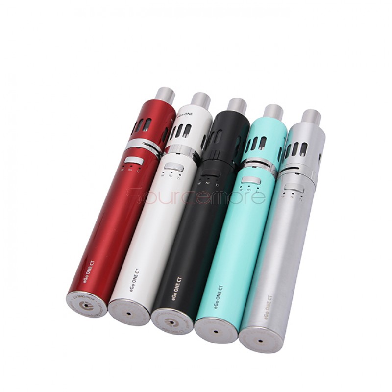 Joyetech eGo ONE CT Starter Kit 2200mah/2.5ml XL Vesion CT/CW Mode Kit with EU Plug-Silver