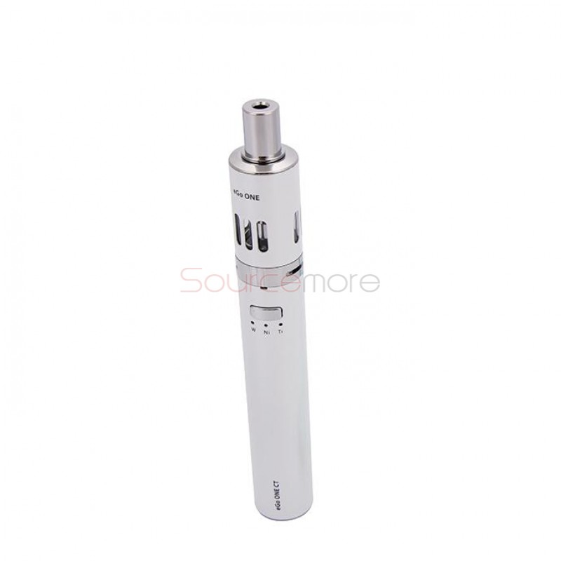 Joyetech eGo ONE CT Starter Kit 2200mah/2.5ml XL Vesion CT/CW Mode Kit with EU Plug-White
