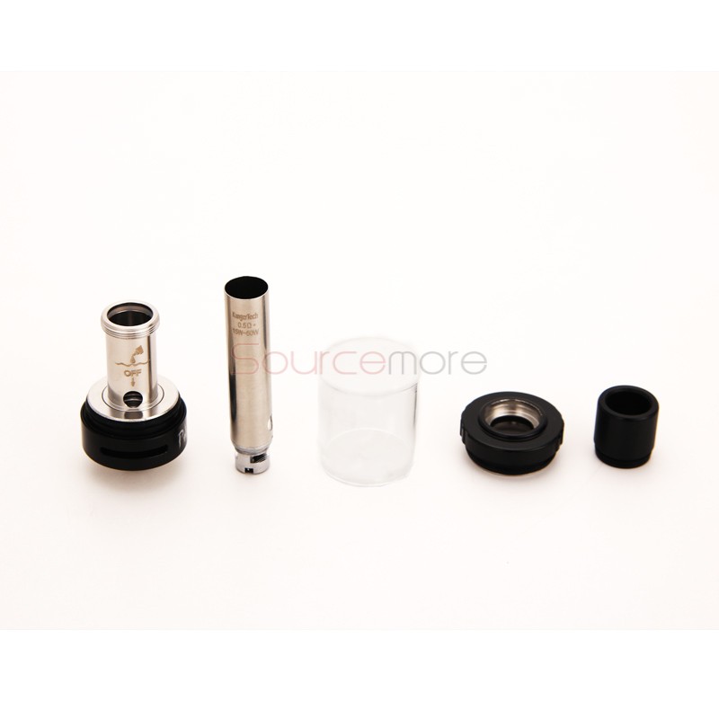 Kanger Pangu Sub Ohm Tank with PGOCC Coil 3.5ml Liquid Capacity Tank- Black