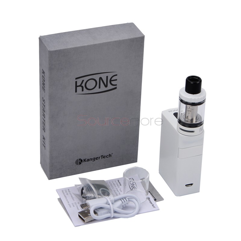 Kanger KONE Kit 3.5ml Top-filling Design Pangu Tank and 3000mAh KONE Mod- White