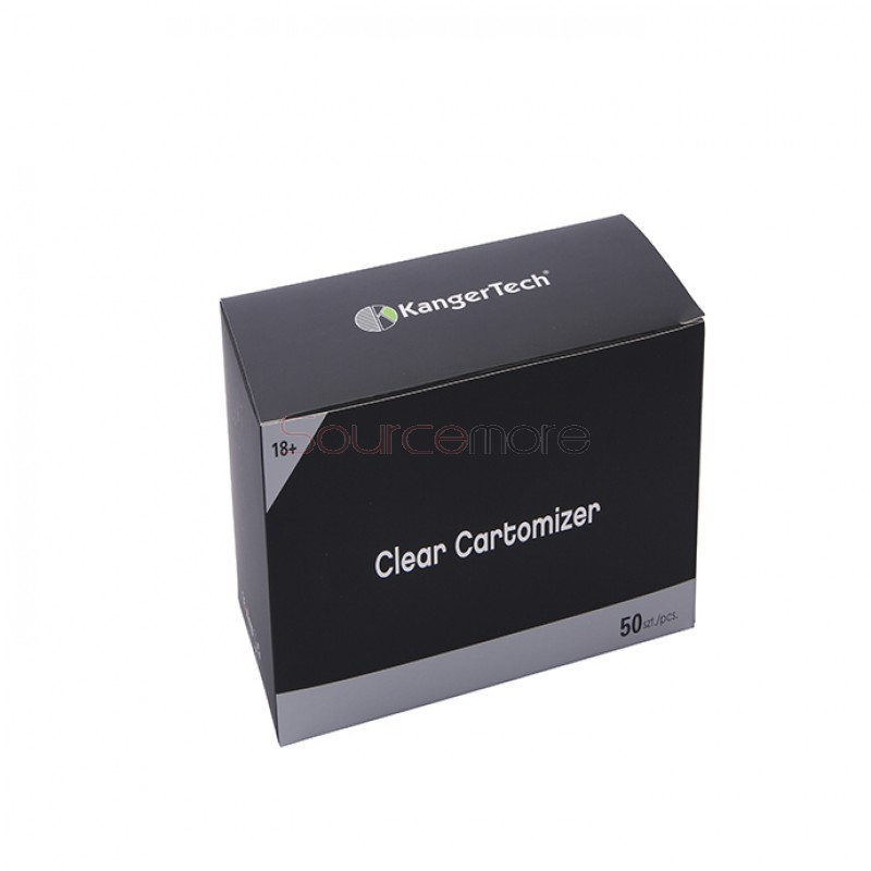 5pcs Kangertech EVOD 2 Clearomizer BDC Pyrex Glass-Pink