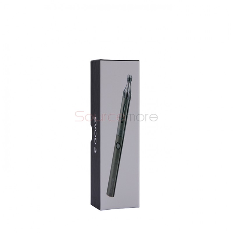 Kanger Evod 2 Starter Kit with 1.6ml Atomizer Double Pack Dual Ecigs kits-Silver US Plug  