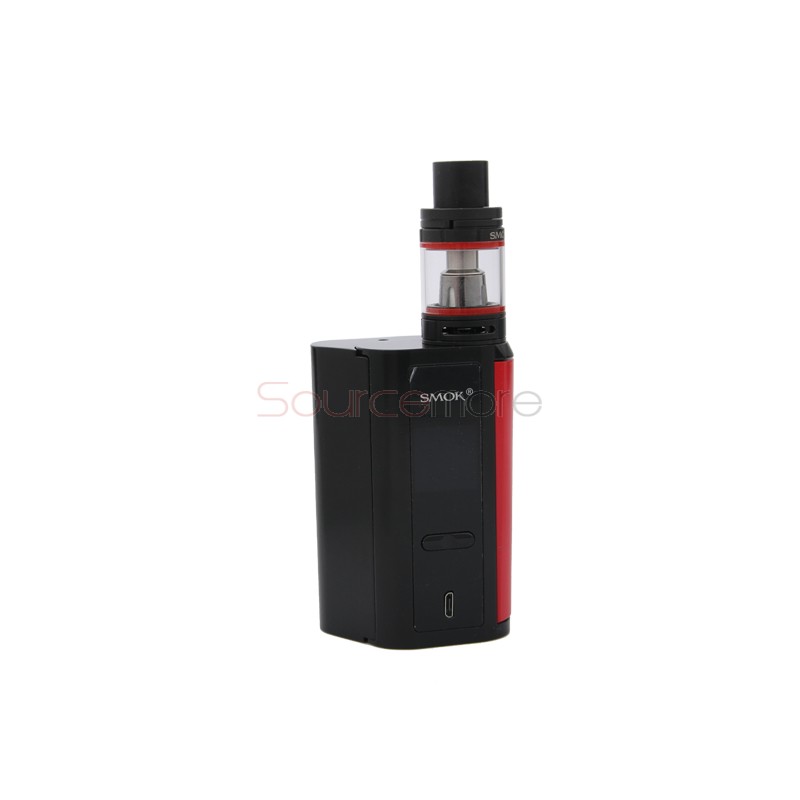Smok GX2/4 Kit 5ml TFV8 Big Baby Tank with GX2/4 Twins Mission Mod-Black red
