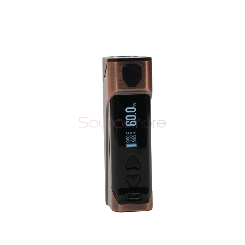 Wismec CB-60 Vape Kit with Amor NS 2ml - Bronze