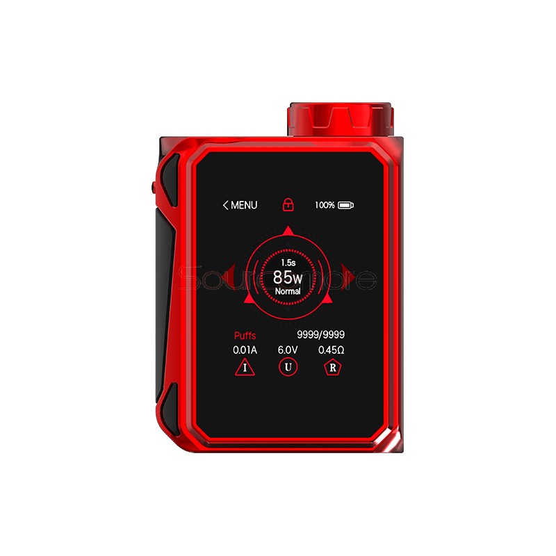 Smok G-Priv Baby Luxe Edition 85W Touch Screen Box Mod Powered by Single 18650 Battery- Red