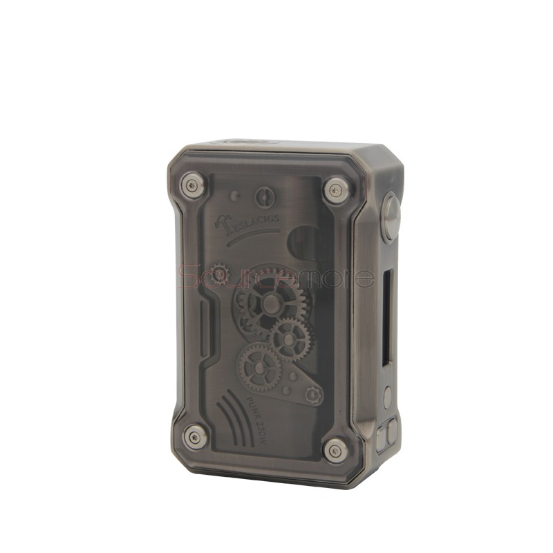 Tesla PUNK 220W Box Mod - Antique Copper