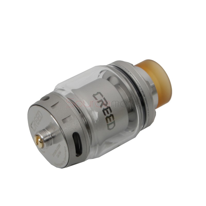 Geek Vape Creed RTA 6.5ml Rebuildable Tank Atomizer - Silver