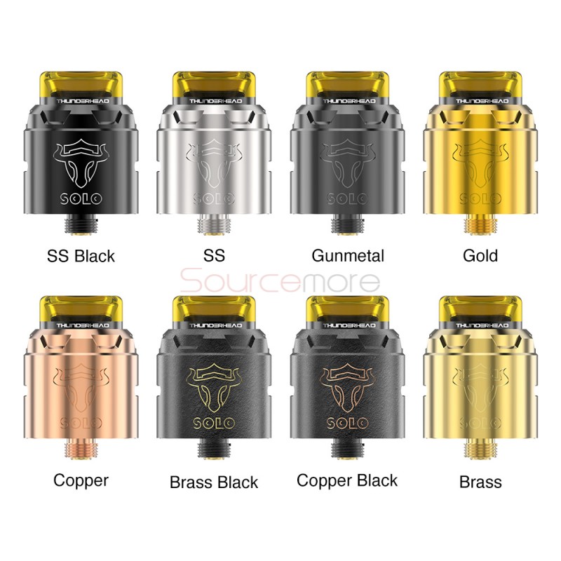 THC Tauren Solo RDA - Copper Black