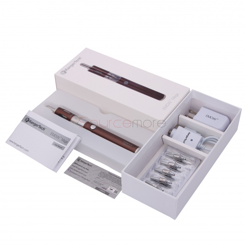 Kanger EMOW Mega Starter Kit US Plug - Brown