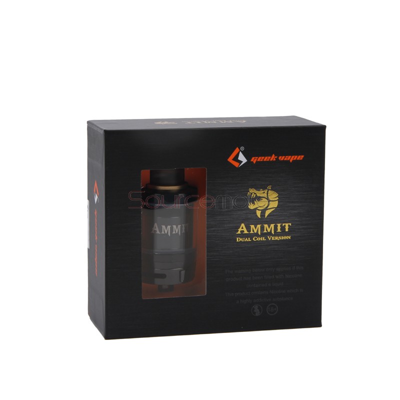 Geekvape Ammit dual coil RTA - Black