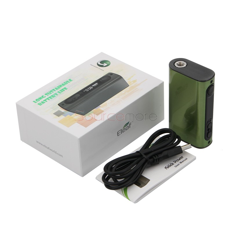 Eleaf iPower 80W Mod- brushed green