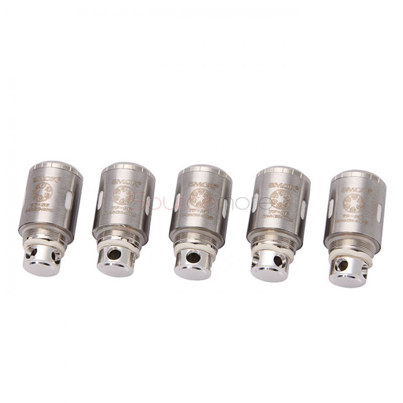 SMOK TF-S6 Sextuple Core Replacement Coil 0.4ohm for TFV4 Tank 5pcs 