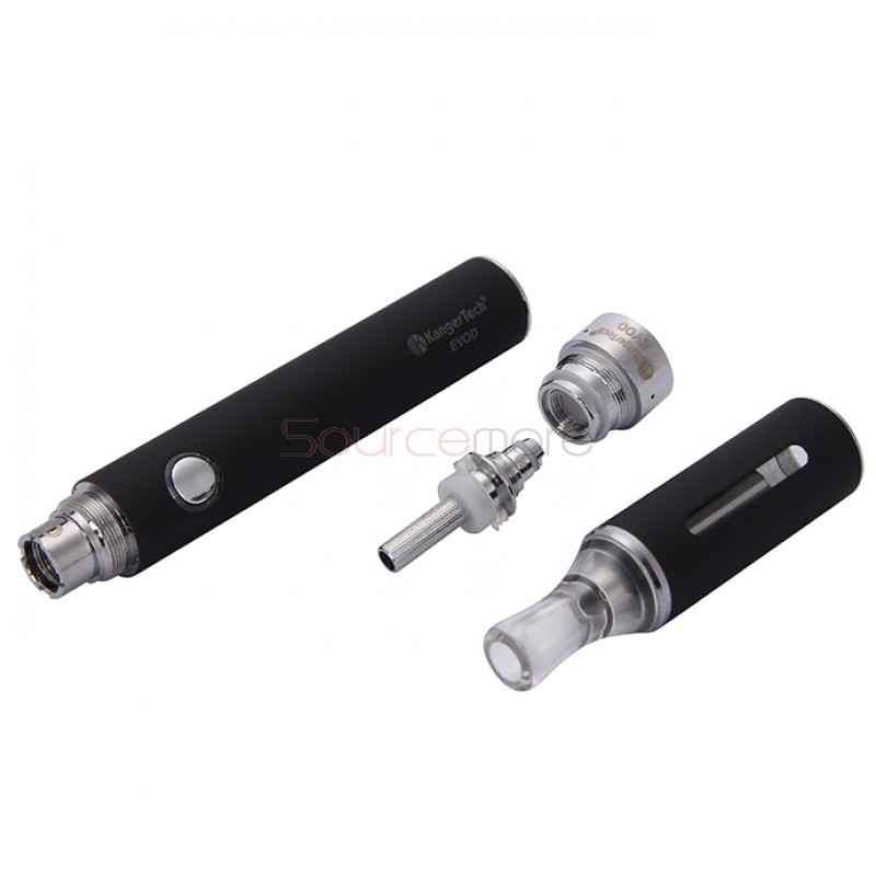 Kanger EVOD Starter Kit with 1.8ml Atomizer and 650mah Battery - Black US Plug