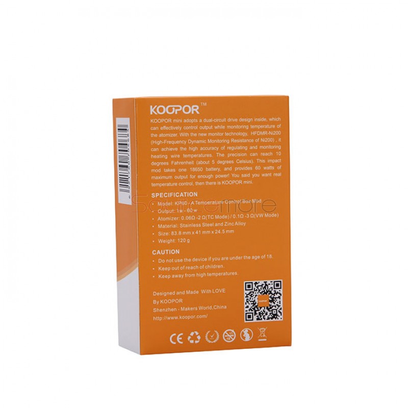 SMOK Koopor Mini Box Mod - Black