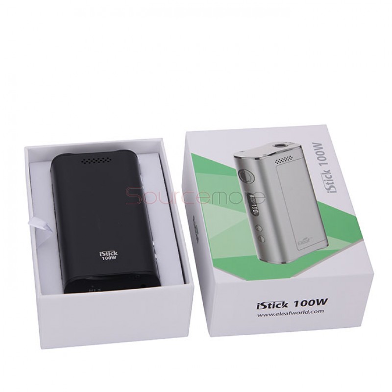 Eleaf iStick 100W Box Mod Variable Voltage/Variable  Wattage Battery Full Kit-Black
