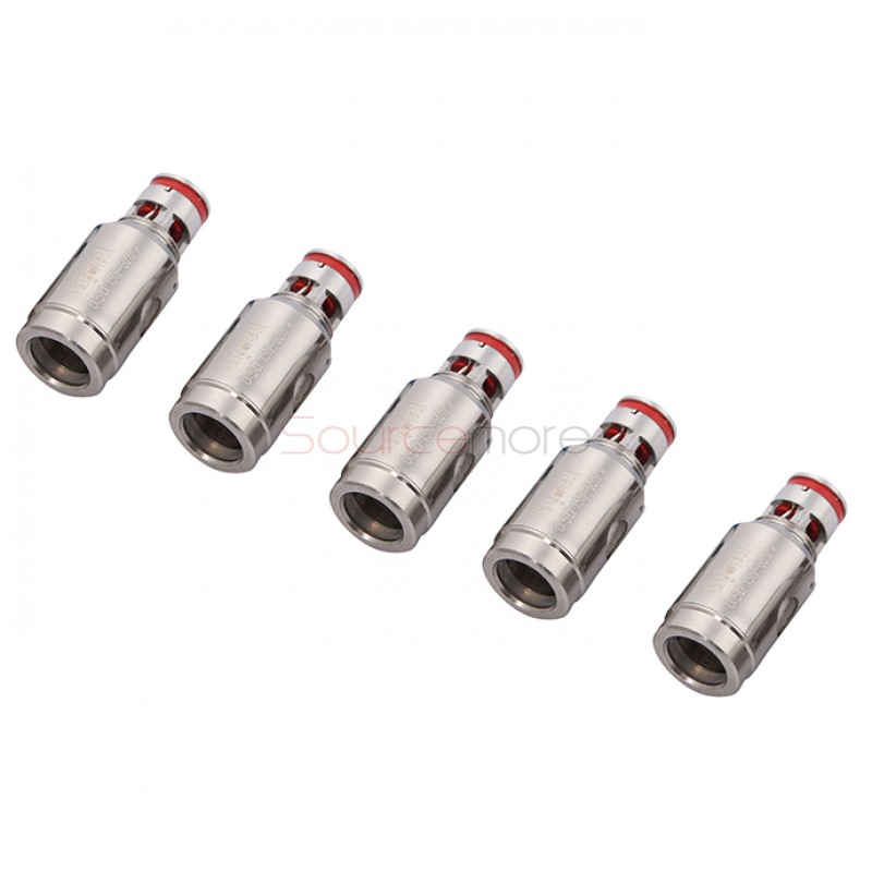 Kanger SSOCC Stainless Steel Organic Cottom Coil Vertical Coil Cylindrical 5pcs-0.5ohm