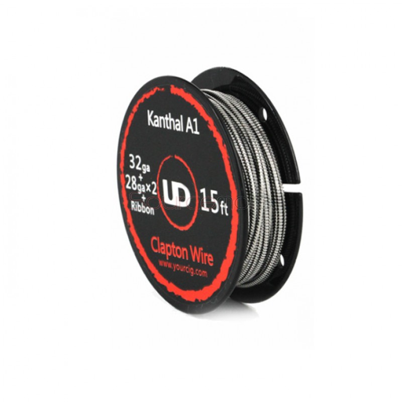 Youde UD Double 28ga + 32ga  + Ribbon Clapton Kanthal A1 Wire 15ft