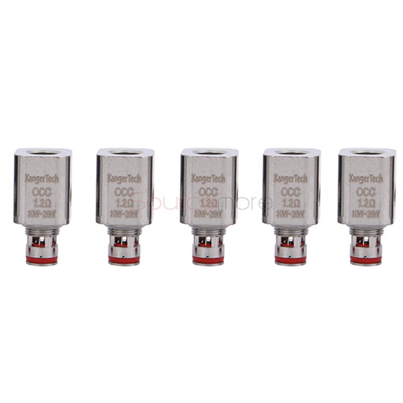 5pcs Kangertech Replacement Organic Cotton Coil for Subtank -1.2ohm