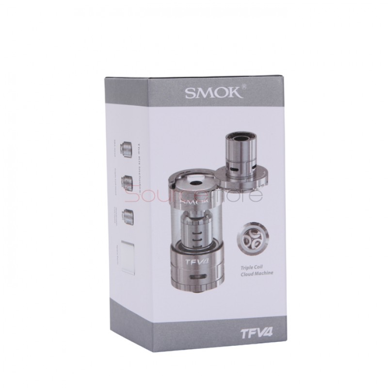SMOK TFV4 Atomizer Sub Ohm Tank Full Kit 5ml-Black