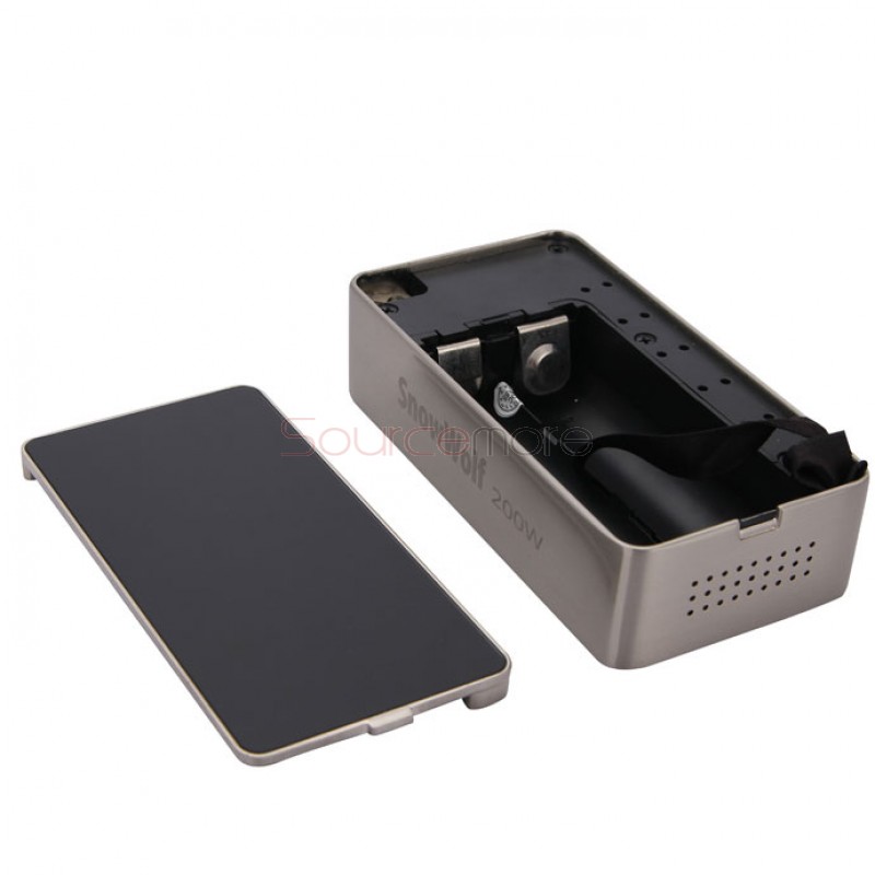 Sigelei Snow Wolf VV/VW 200W Box Mod with Temperature Control-Black
