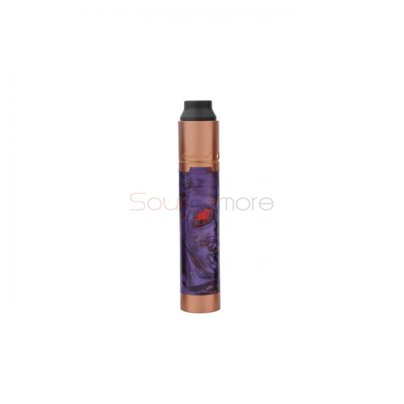 Geek Vape Tsunami Mech Kit Support 510/ Hybrid Mode Replaceable for Single 18650 Cell-Copper