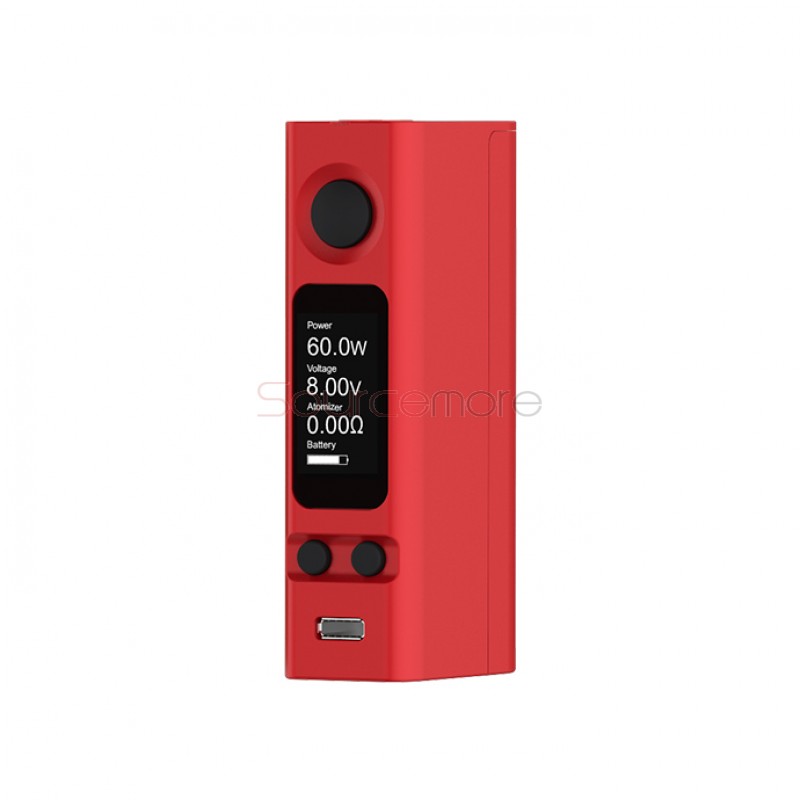 Upgraded Joyetech eVic-VTC Mini 75W VW/VT Box Mod with Temperature Control Function-Red
