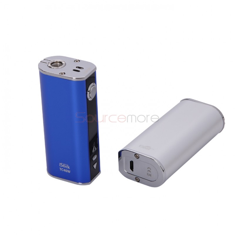 Eleaf iStick 40w Temperature Control Mod Simple Packing with eGo Connector-Blue