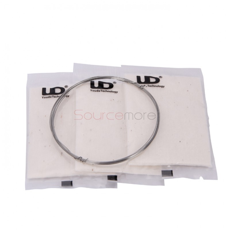 Youde UD Cotton & Wire Kit RDA Resistance Wire kanthal A1 wire -24ga