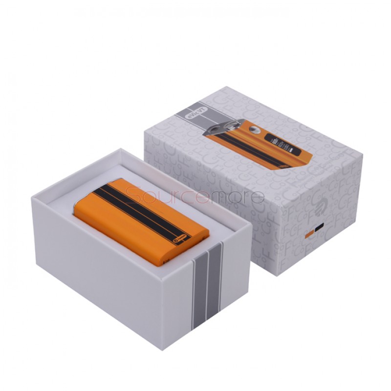 Joyetech eVic-VT 60W Temperature Control 5000mAh Box Mod with OLED Screen - Racing yellow