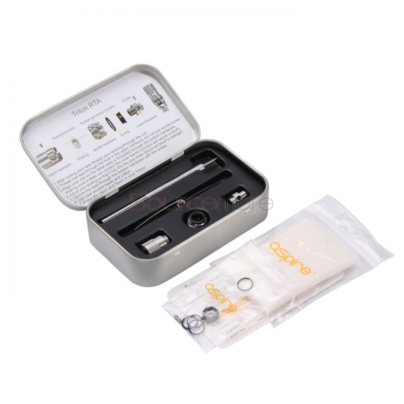 Aspire Triton Optional RTA System Full Kit for DIY Triton Coils 