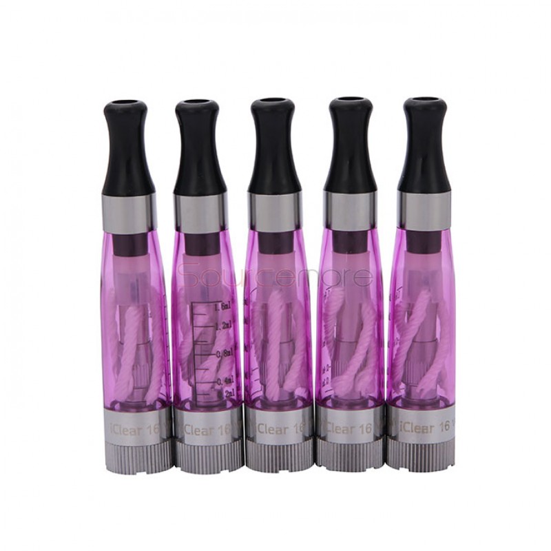 5pcs Innokin iClear 16 1.6ml Atomizer - purple
