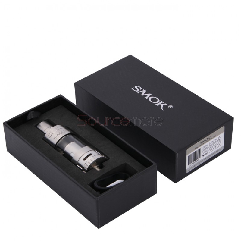 SMOK TFV4 Atomizer Sub Ohm Tank Simple Packing with 510/eGo Thread 5ml-Silver