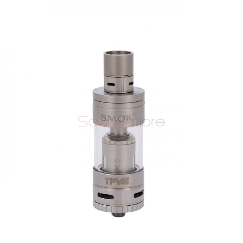 SMOK TFV4 Atomizer Sub Ohm Tank Full Kit 5ml-Silver