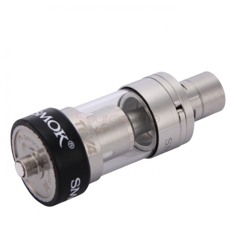 SMOK TFV4 Atomizer Sub Ohm Tank Simple Packing with 510/eGo Thread 5ml-Silver