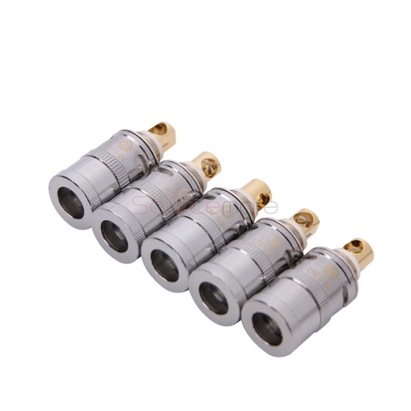 Joyetech  LVC VT Coil Head for Delta II with Gold Plated Connection 5pcs LVC-Ni 200 Replacement Coil 0.3ohm 